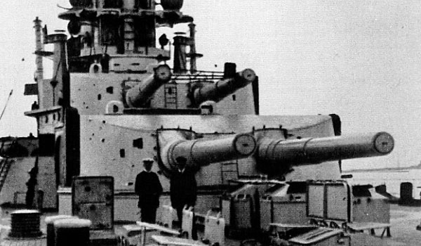 guns of the kron[prinz wilhelm