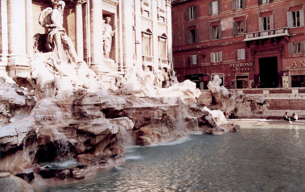Trevi fountain